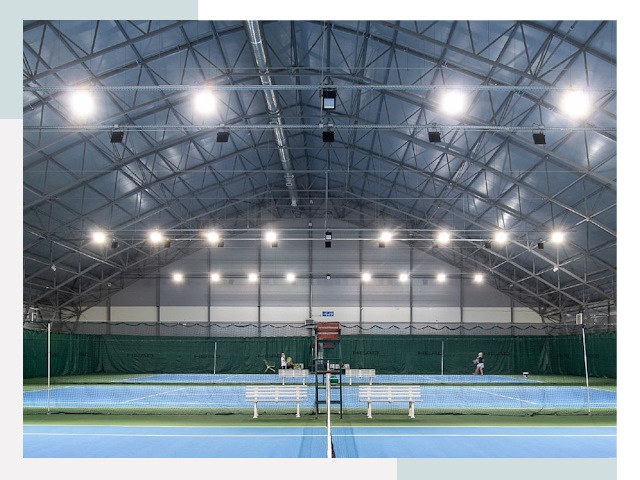 Строительство теннисных кортов в Вичуга от 610 руб.