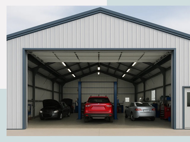 Ангары из сэндвич панелей от 610 руб. в Вичуга