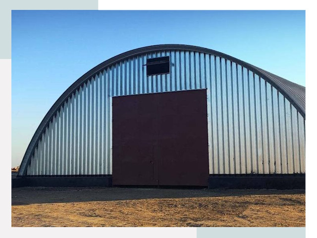Арочные ангары в Вичуге