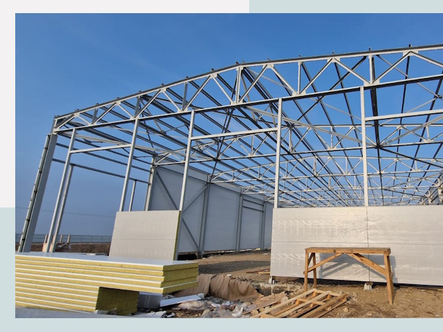 Утепленные ангары в Вичуга от 610 руб. за м²