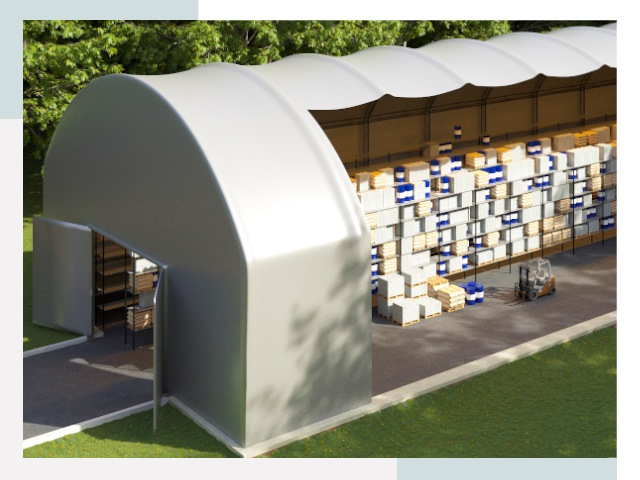 Тентовые ангары в Вичуге