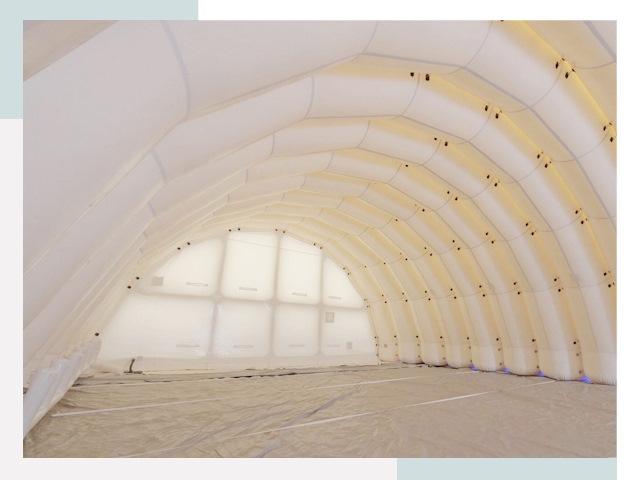 Пневмокаркасные ангары в Вичуге