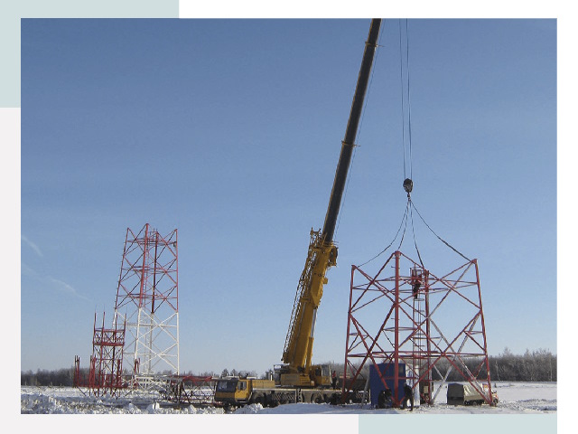 Монтаж вышек связи в Вичуге