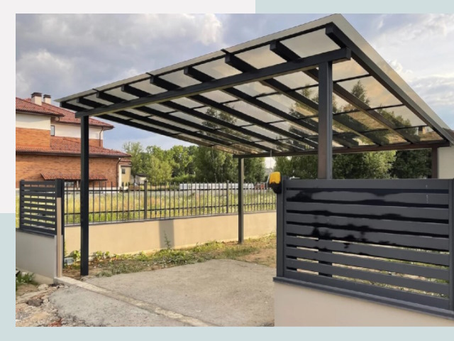 Металлические навесы в Вичуга от 610 руб. за м²