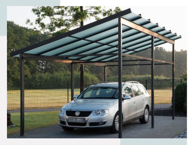 Навесы для автомобилей в Вичуге