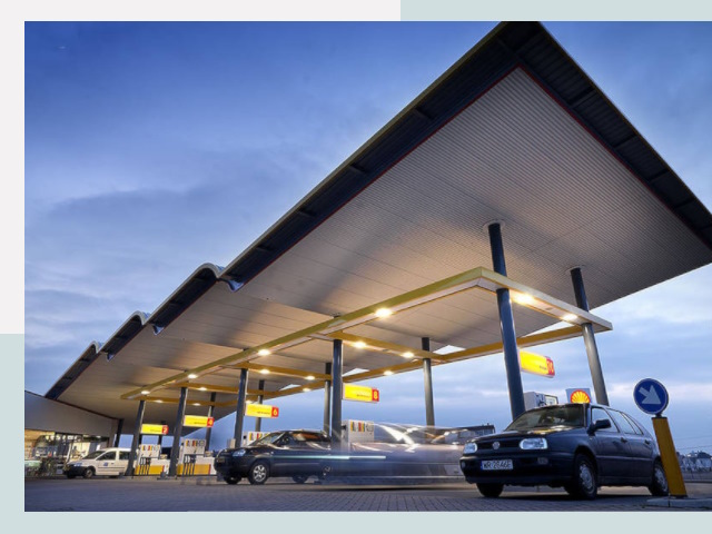 Навесы для АЗС в Вичуга от 610 руб. - Защита и комфорт
