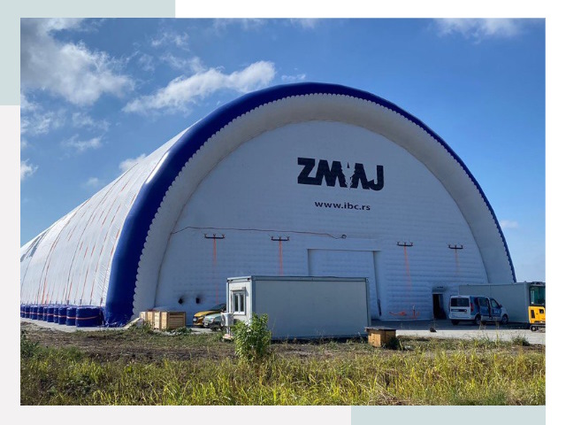 Брендирование ангаров в Вичуге