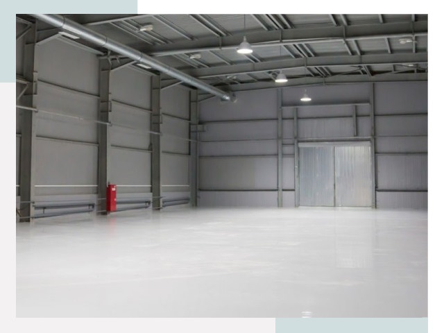 Полы для ангаров в Вичуге