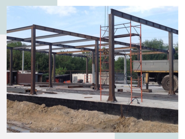 Фундамент для ангаров в Вичуге