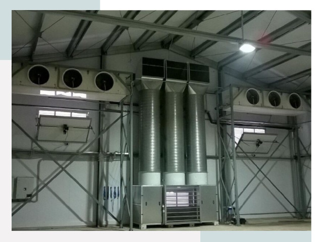 Инженерные системы для ангаров в Вичуге