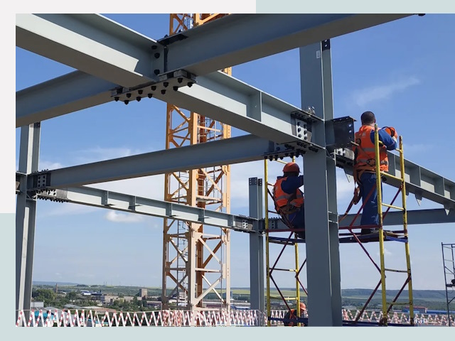 Монтаж металлоконструкций в Вичуге