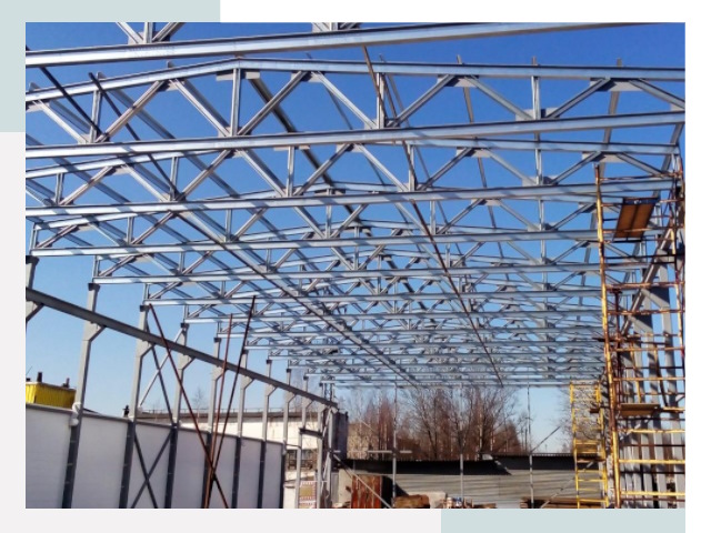 Металлокаркасы для складов в Вичуге